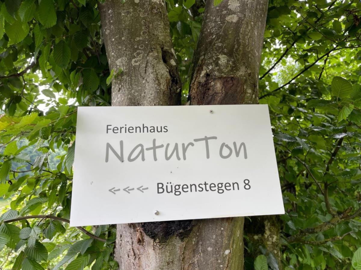 Freistehendes Ferienhaus Mit Kamin, Sauna, Atemberaubenden Blick Ins Tal, Mehrere Terrassen, 1500Qm Grundstueck 1,6M Hoch Eingezaeunt Gerabronn Extérieur photo